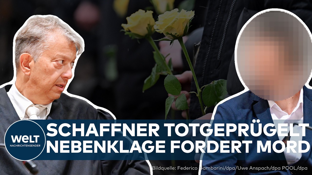 DEUTSCHLAND: Schaffner stirbt nach Fahrscheinkontrolle – Zwölf Jahre oder lebenslang?