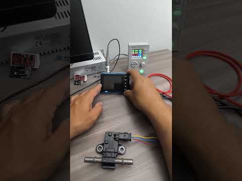 Mini Osciloscópio DSO-153 FINIRSI Conferindo Sinal do Sensor de Etanol