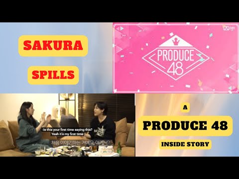 MIYAWAKI SAKURA spills a story behind her ICONIC NEKKOYA ending-fairy in PRODUCE 48 ft. Bambam