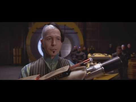 Zorg unveils the ZF1 weapon scene - The Fifth Element
