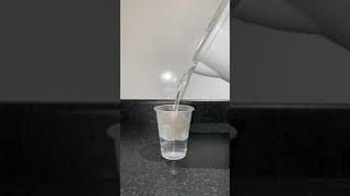 Is it safe to put hot water in a plastic cup? #shorts