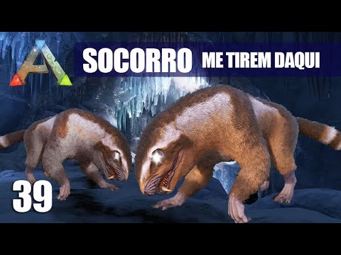 Essa CAVERNA DE GELO é uma ARMADILHA - Me tirem daqui  - ARK  Crystal Isles #39