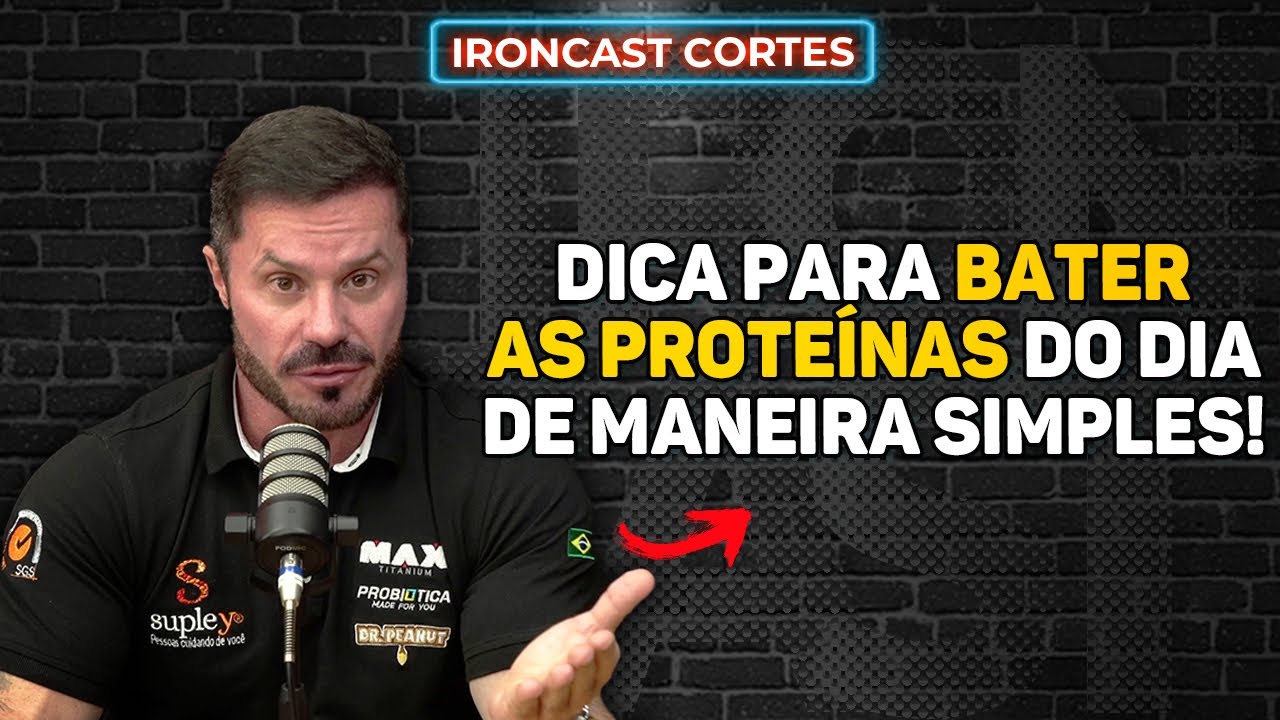 COMO BATER A PROTEÍNA DIÁRIA SEM TOMAR WHEY? – IRONCAST CORTES