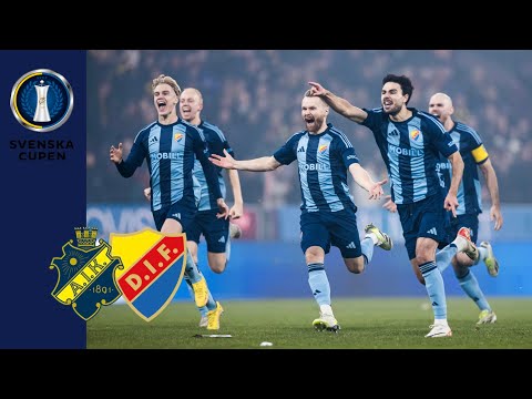 AIK - Djurgårdens IF (1-1) (2-3 på straffar) | Höjdpunkter