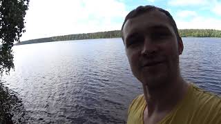 Рыбалка на мичуринском озере с берега