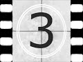 Film Reel 5 4 3 2 1 Countdown Creative Commons Use