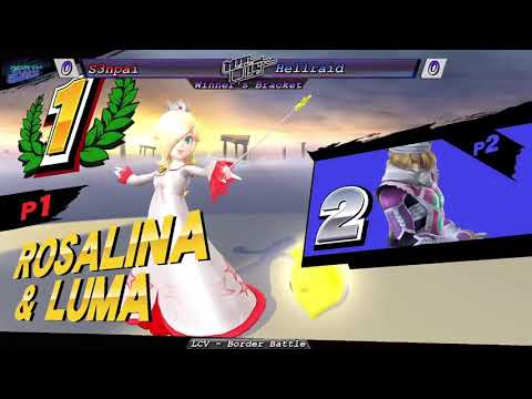 LCV Border Battle - Smash 4 Singles - S3NPAI (Rosalina) vs. Hellraid (Sheik)