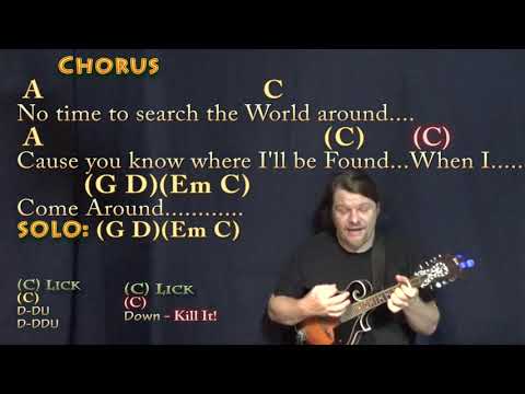 When I Come Around (Green Day) Mandolin Cover Lesson in G with Chords/Lyrics