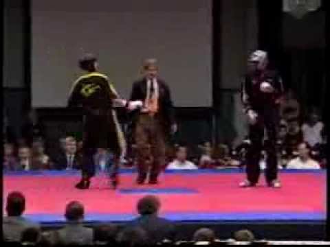 Alex Lane vs Ryan McGriff 2003 Bluegrass Nationals Karate Tournament