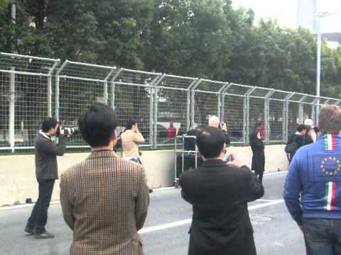 Shanghai DTM Street race starting Grid 2010