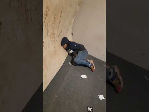 He hit The shoo shooo