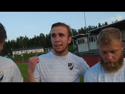 2020-08-14 Lokalfotbollen.nu pratar segermatch med IFK Sundsvalls målgörare på Baldershov.