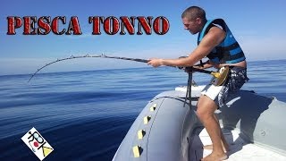 preview picture of video 'Pesca tonno con rilascio. Mare Adriatico. Giulianova (TE)'