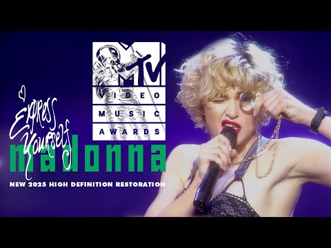 Madonna // EXPRESS YOURSELF MTV VMAs '89 // Dan·K Video Restoration // HD download