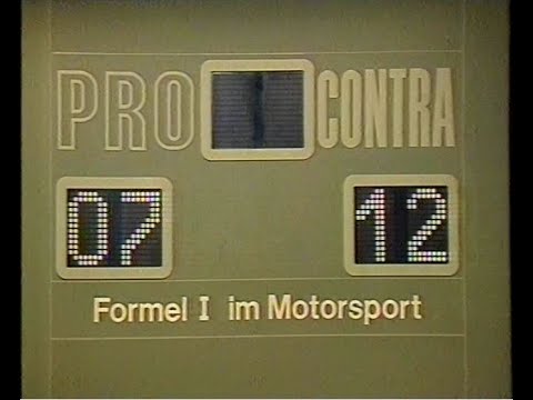 ARD Pro und Contra - 1982 - Formel 1 im Motorsport