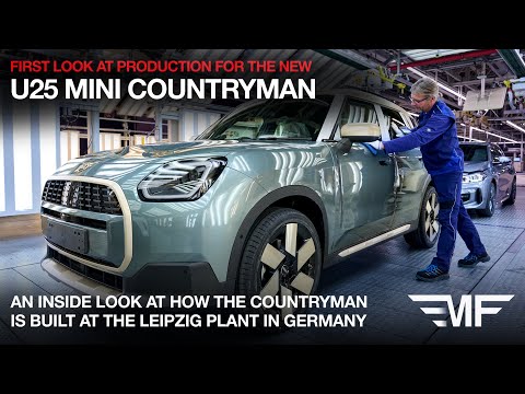 Thumbnail for First Look at the 2025 MINI Countryman Production at the Leipzig Plant in Germany by Mini Countryman
