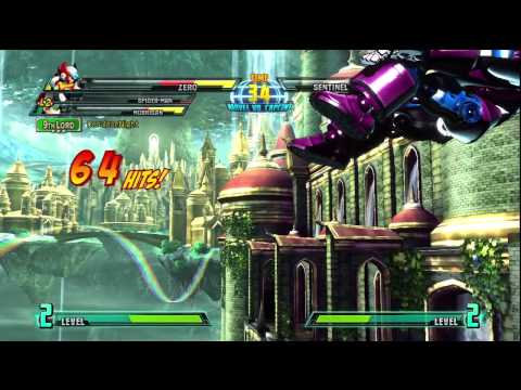 Marvel vs Capcom 3 (PS3) -- Non-Ranked Matches 71 - Double Win Rage Quit: Tron Legacy Edition