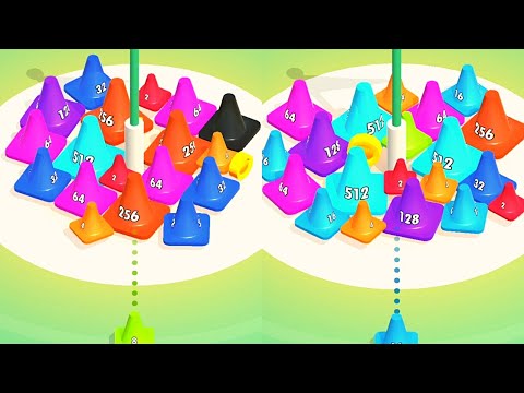 Merge Blocks 3d-2048 Puzzle,walthrough gameplay#gameparkarea#2048game#puzzlegame#blockpuzzle