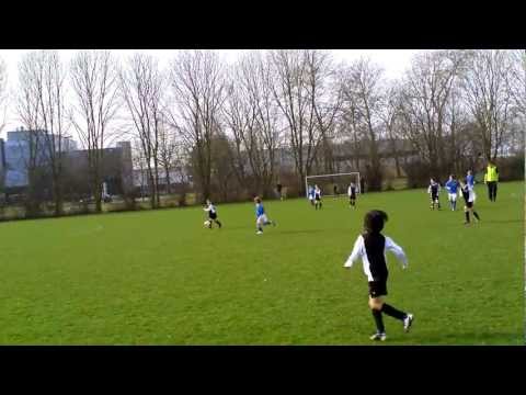 Aanval in de tweede helft (tegen de Merino's)