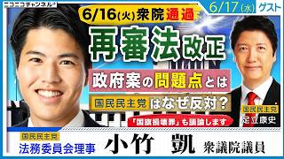 6/16衆院通過「再審法改正案」国民民主党はなぜ反対？政府案の問題点を解説