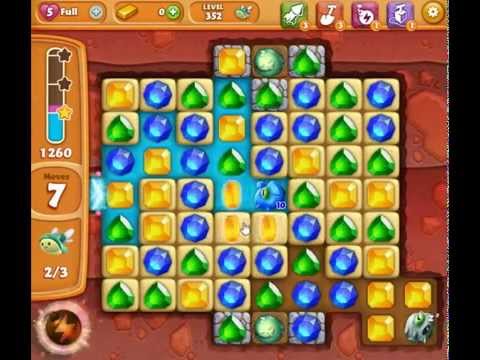 Diamond Digger Saga level 352 no boosters 😈