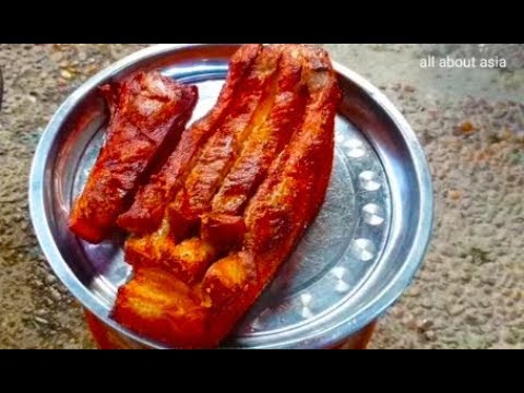 Yummy Crispy Pork Frying Recipe For Chinese New Year  - Cooking Crispy Pork - Cooking Skill Video