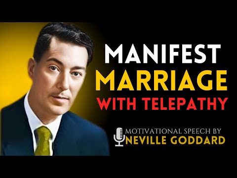 Telepathy Visualization for Marriage Manifestation | Neville Goddard Inspired Full Speech