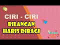 Ciri-ciri Bilangan Habis Dibagi