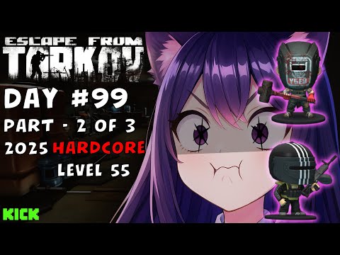 Escape from Tarkov: Level 55 PvP Solo - Catgirl VTuber - Part 2 of 3 - Day 99 thumbnail