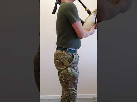 Daily tune challenge on pipes - Hammer on the Anvil & Pipe Major Joe Wilson