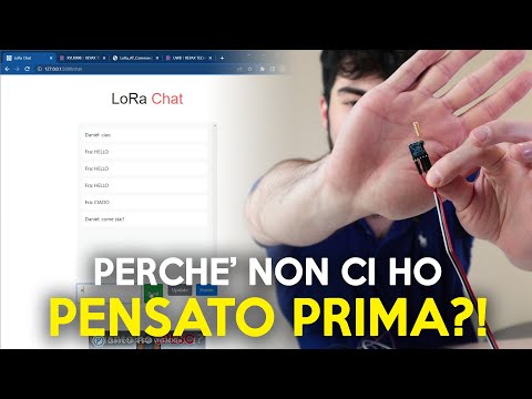 Come ho IMPLEMENTATO Whatsapp Web Comunicando solo con un Modulo LoRa [Projecto]