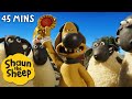 45 MINS Best Bits Of Shaun The Sheep Series Non Stop Hilarious Moments