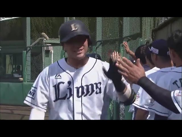 【ファーム】会心の当たり!! ライオンズ・駒月の先制3ラン!! 2019/9/10 L-DB(ファーム)