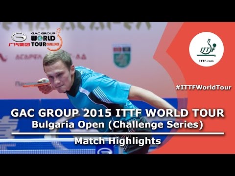 Bulgaria Open 2015 Highlights: BARABANOV Kiryl vs POPOV Kiril (Qual. Groups)