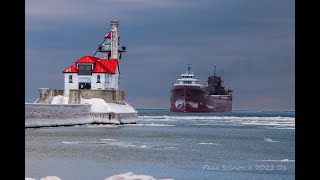 End of the Season! Final Duluth layup arrival for the Lee A Tregurtha  January 13, 2022