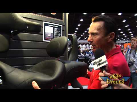 Mustang Seats New Designs for 2011 from J&P Cycles @ V-Twin Expo