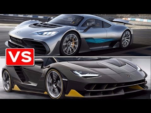 MERCEDES-AMG PROJECT ONE VS LAMBORGHINI CENTENARIO