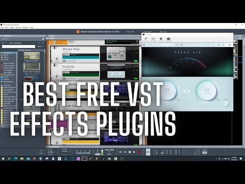 These are some of the best free Vst effects plugins to use in Reason 11 !!!