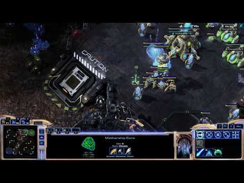 StarCraft II Protoss VS Terran Elite AI