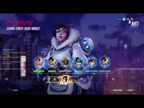 Overwatch MP gameplay: June 25, 2016 pt10 - Switching It Up/Trolled Again