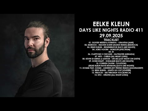 EELKE KLEIJN (Netherlands) @ DAYS like NIGHTS Radio 411 29.09.2025