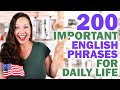 200 Important English Expressions English Vocabulary Lesson
