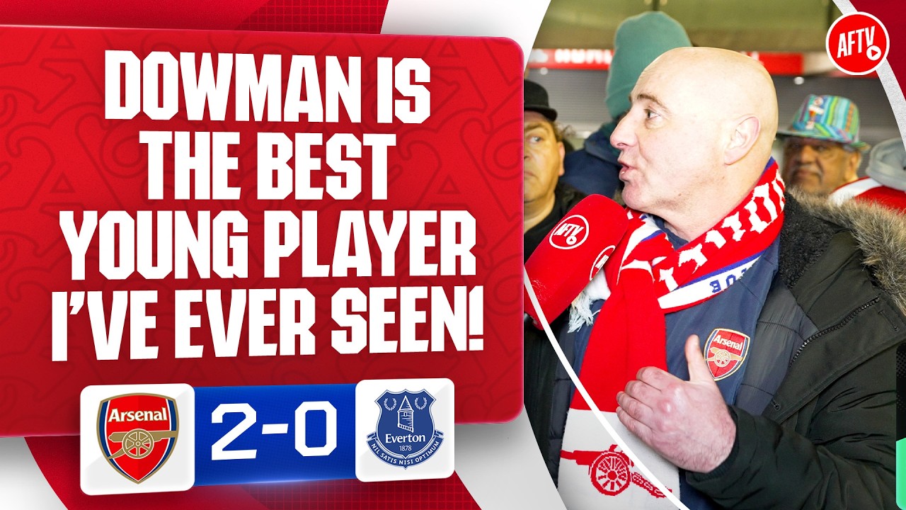 Dowman Is The Best Young Player I’ve Ever Seen! (Julian) | Arsenal 2-0 Everton