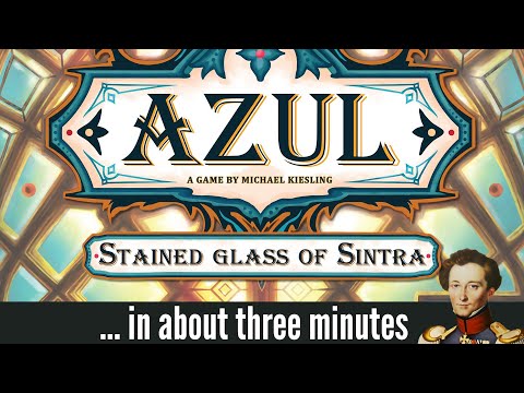 Azul stained glass of sintra in about 3 minutes