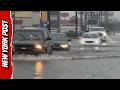 Drivers TRAPPED as Houston Flash Floods Turn Roads Into Rivers