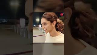 Deepika Padukone Leaves For Cannes Film Festival, Spotted At Mumbai Airport