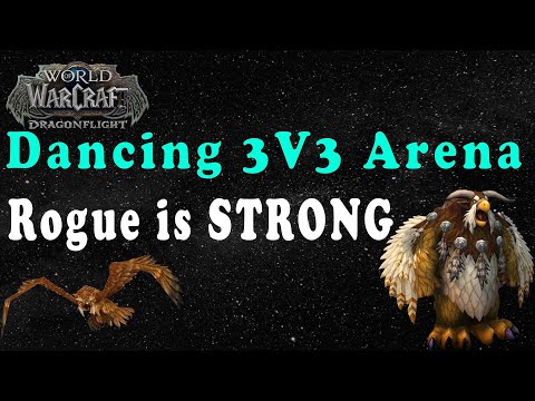 I LOVE THIS COMP SO MUCH - ROGUE + BALANCE DRUID 3V3 ARENA - BOOMKIN POV