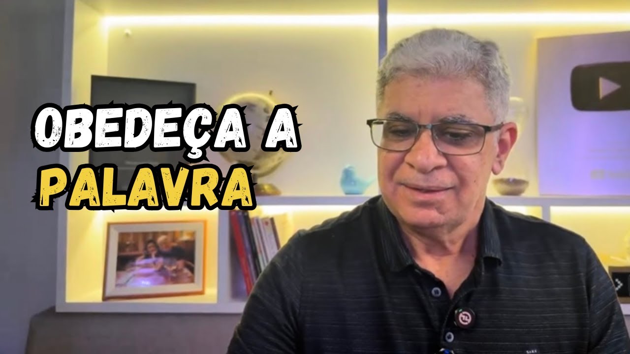 A OBEDIÊNCIA É MELHOR DO QUE O SACRIFÍCIO - Minuto com Deus de Hoje
