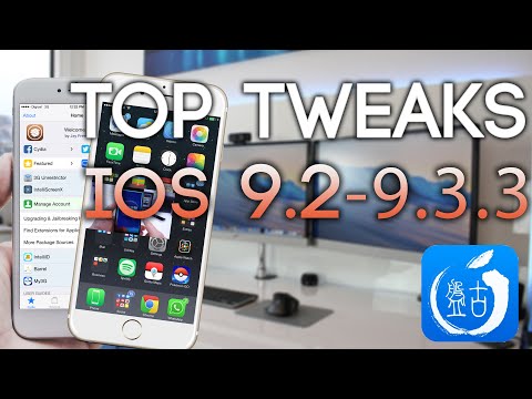 TOP Cydia Tweaks Compatible With iOS 9.2 - 9.3.3 Jailbreak