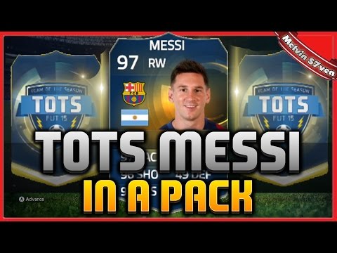 TOTS MESSI IN A PACK!!! WITH INSANE LIVE REACTION!!!